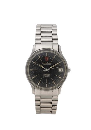 OMEGA Orologio da polso da uomo in acciaio Anni 1970 ca. Quadrante, movimento...