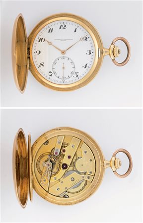 VACHERON COSTANTIN Orologio Savonnette da tasca da uomo in oro 18k Inizi anni...