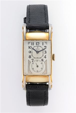 ROLEX PRINCE Orologio da polso da uomo in oro 14K Anni 1940 ca. Quadrante,...