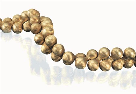 BRACCIALE, MARIO BUCCELLATI, IN ORO GIALLOrealizzato a maglia bombata a...