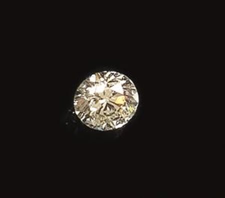 DIAMANTE TAGLIO BRILLANTEdi ct 1.72, colore J, purezza VVS2, corredato di...