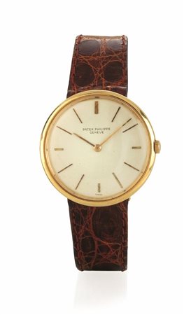 OROLOGIO DA POLSO PATEK PHILIPPE, ANNI '60, IN ORO GIALLO 18 KTCassa in oro...