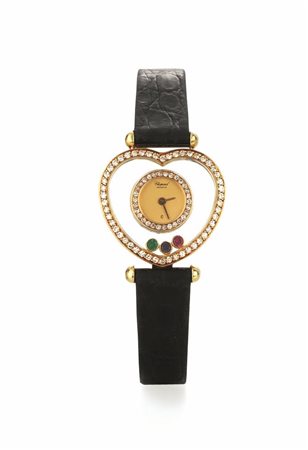 OROLOGIO DA POLSO PER SIGNORA CHOPARD HAPPY DIAMONDS REF. 204516-001, SERIALE...