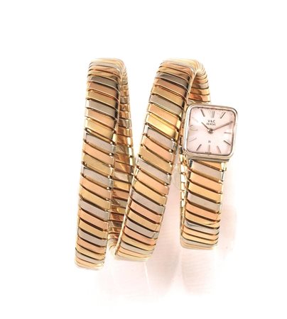 OROLOGIO BRACCIALE BULGARI - VACHERON CONSTANTIN, N. 448813, IN ORO GIALLO,...