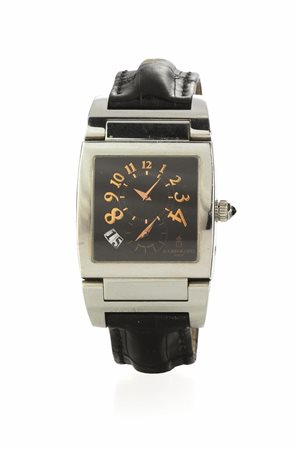 OROLOGIO DA POLSO CON DOPPIO FUSO ORARIO DE GRISOGONO INSTRUMENTO N. UNO DF,...