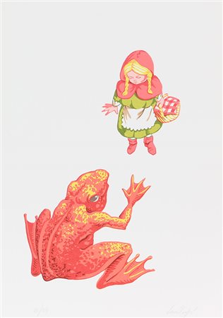 Cuoghi Vanni Hai sbagliato fiaba, 2008 serigrafia realizzata con 8 passaggi...