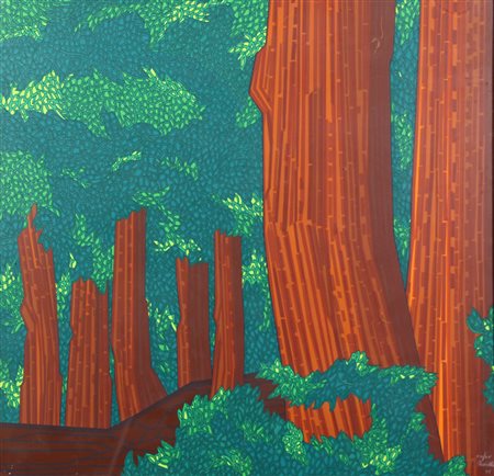 Rossello Mario Senza titolo, 1975 litografia su carta, cm. 70x70, es. XIII/XV...