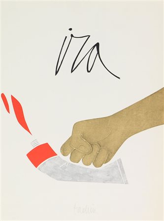 Tadini Emilio Ira riproduzione fotolitografica su carta, cm. 30x23,5, es....