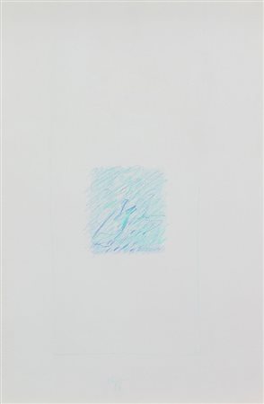 La Pietra Ugo Minimo Sperimentale Simbolico, 1963 pastelli su carta, cm....