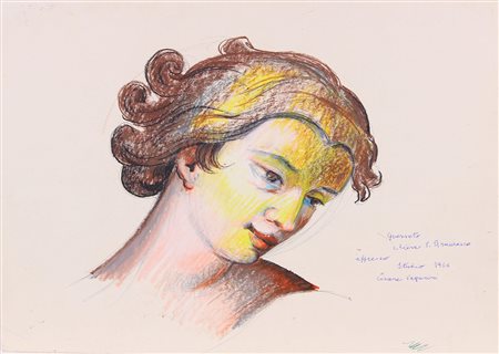 Vagarini Cesare Chiesa di S. Francesco a Grosseto. Studio per affresco, 1966...