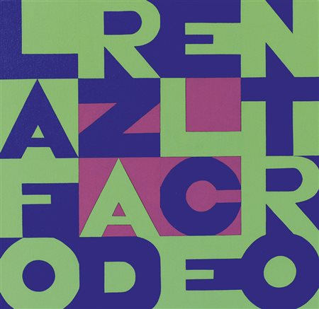 ZAPPELLA PIERINO Calcio (Bg) 31/05/1946La forza del centro, 2010acrilici su...