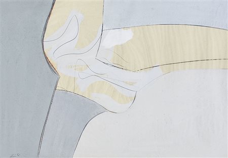 VOLPINI URBANI RENATO Urbino 1934Senza titolo, 1961tecnica mista su...