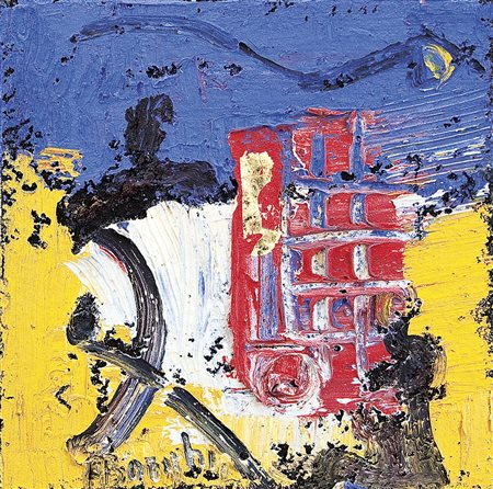 BORGHI ALFONSO Campegine (Re) 03/12/1944L'ombra sulla città, 2014olio e...