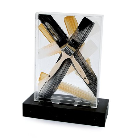 ARMAN FERNANDEZ Nizza 1928 - New York 22/10/2005Senza titolocolore e...