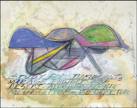 OPPENHEIM DENNIS Mason City 1938 - New York 24/01/2011Study for tumbling,...