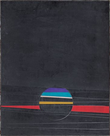 CRIPPA ROBERTO Milano 07/05/1921 - Bresso (Mi) 19/03/1972Paesaggio con sole,...