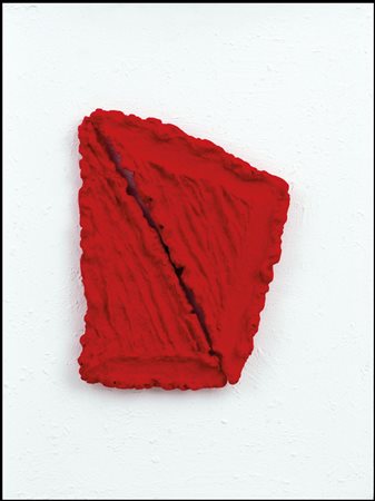 PINELLI PINO Catania 01/10/1938Pittura incollata, 2013due elementi rossi cm...