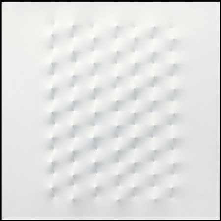 AMADIO GIUSEPPE Todi 19/05/1944Senza titolo, 2000tela estroflessa bianca cm....