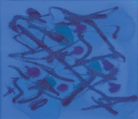 TURCATO GIULIO Mantova 16/03/1912 - Roma 22/01/1995Cangianteolio e tecnica...