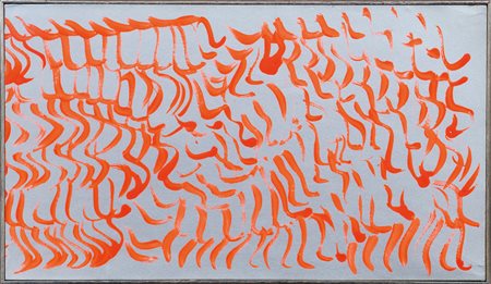 ACCARDI CARLA Trapani 09/10/1924 - Roma 23/02/2014Argento-arancio,...