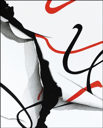 FERRARI AGOSTINO Milano 09/11/1938Oltre la soglia, 2007acrilico e sabbia su...