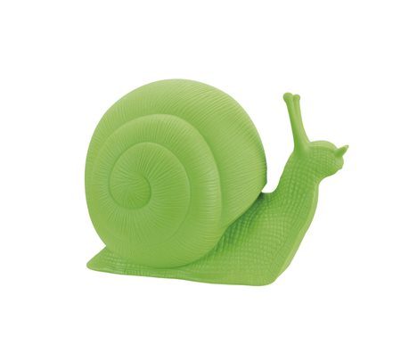 CRACKING ART Chiocciolamultiplo in plastica verde cm. 55x30x40, esemplare...