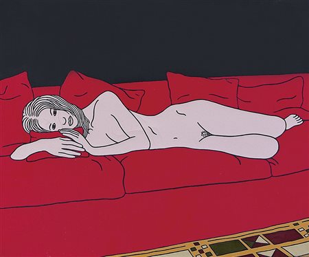 ASTORE SALVATORE San Pancrazio Salentino (BR) 20/04/1957Ragazza sul divano,...