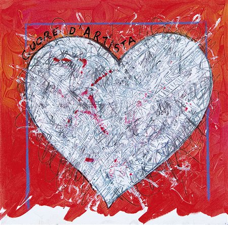 MANERA ENRICO Asmara (Etiopia) 04/04/1947Cuore d'artista, 1999acrilici e...