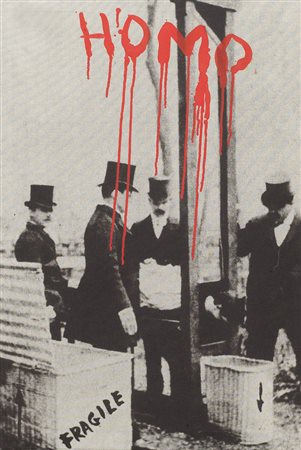 MARCUCCI LUCIA Firenze 1933Fragile, 1973tela emulsionata cm. 93x62, esemplare...