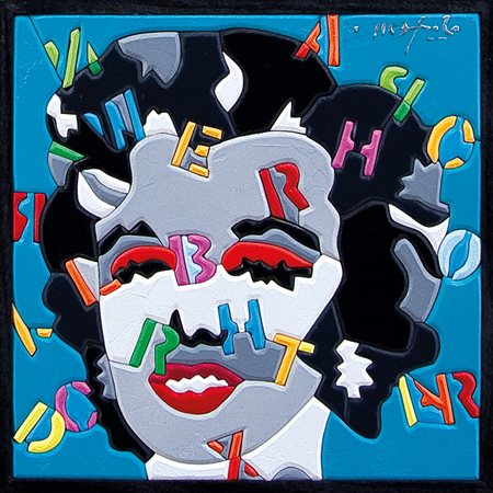 NESPOLO UGO Mosso Santa Maria (Bi) 29/08/1941Letterariaacrilico su legno cm....