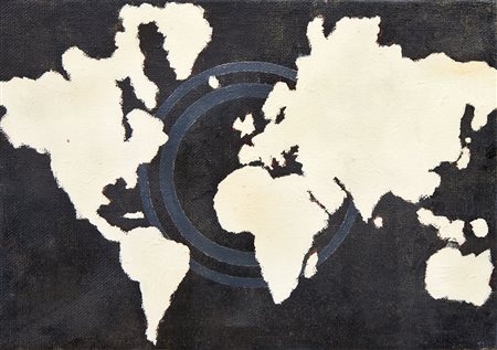 KAUFMANN MASSIMO Milano 21/06/1963Situazione politica, 1987olio su tela cm....