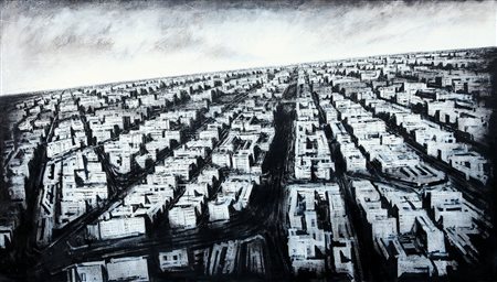 GUAITAMACCHI JONATHAN Londra 1961Main Road, 2001tecnica mista su carta...