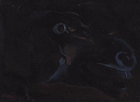 FRANCESE FRANCO Milano 05/10/1920 - Milano 20/09/1996Testa di animale,...