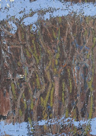 GIUNNI PIERO Villa Cortese (Mi) 08/12/1912 - 2001Nel bosco invernale,...