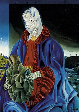 BIASI GUIDO Napoli 05/07/1933 - Parigi (Fra) 09/01/1983Senza titolo, 1962olio...