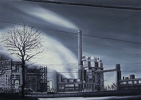 CHIESI ANDREA Modena 06/11/1966Kryptos 38, 2008olio su tela di lino cm....