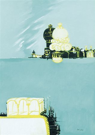 BRINDISI REMO Roma 25/04/1918 - Milano 25/07/1996Venezia, 1971olio su tela...