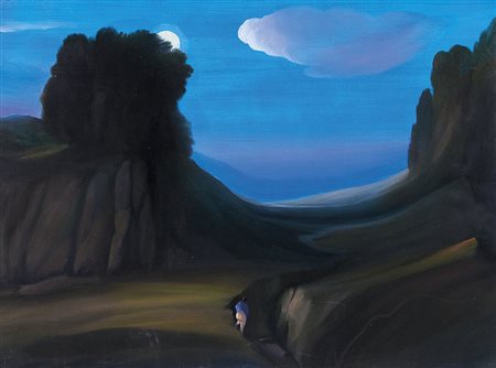 BARTOLINI UBALDO Montappone (Ap) 18/02/1944Bianca come la luna, 2003olio su...