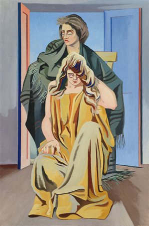 MAGNELLI ALBERTO Firenze 01/07/1888 - Meudon (Francia) 20/04/1971Due,...