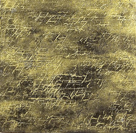 RAPETTI ALFREDO Milano 1961Sinfonia oro, 2004tecnica mista su tavola cm....