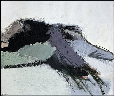 ASVERI GIANFRANCO Fiorenzuola D'Arda 1948Senza titoloolio, tecnica mista e...