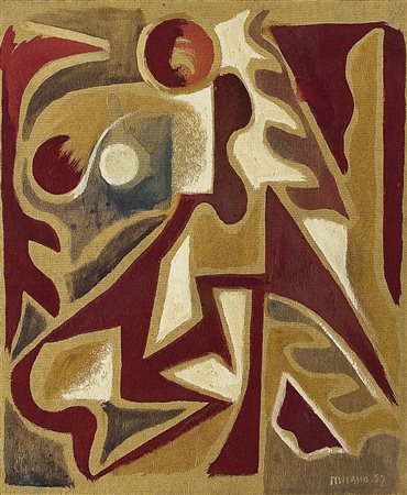 GISCHIA LEON Bax Landes 08/06/1903 - Venezia 1991Senza titolo, 1953olio e...