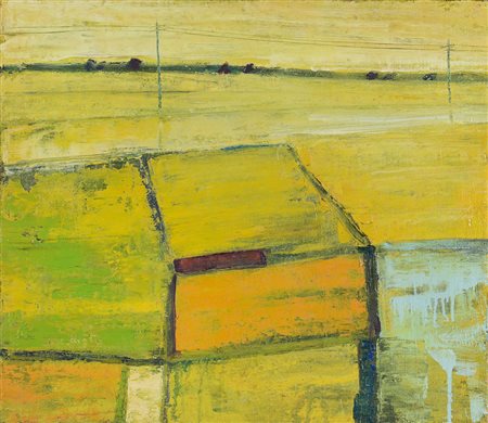 ALIOTO MASSIMILIANO Brindisi 06/05/1972In campagna, 2001olio su tela di juta...