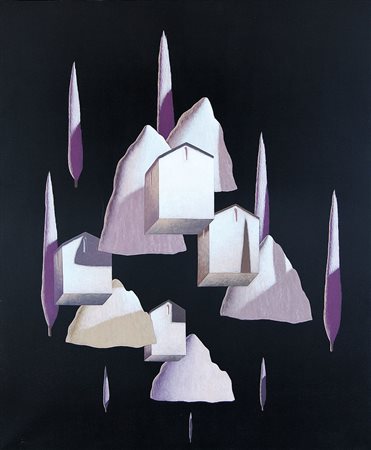 LOMBARDI ENRICO Meldola (Forlì) 1958Icona XXV, figura del tempo assoluto,...