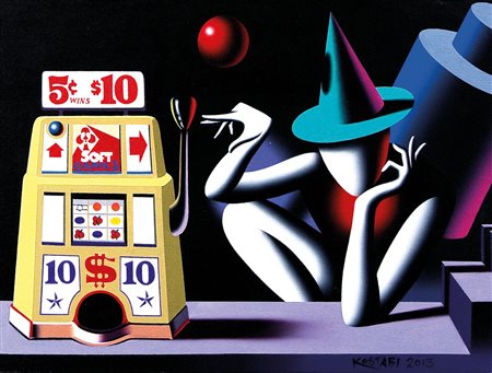 KOSTABI MARK Los Angeles 27/11/1960Chance encounter, 2013olio su tela cm....