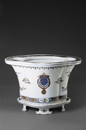 Manifattura di Cina Compagnia delle Indie Fioriera con base in porcellana...