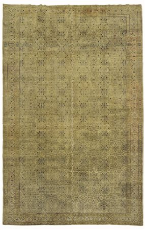 Tappeto Kaiseri Anatolia sec. XX disegno all over nei toni del blu e bordeaux...