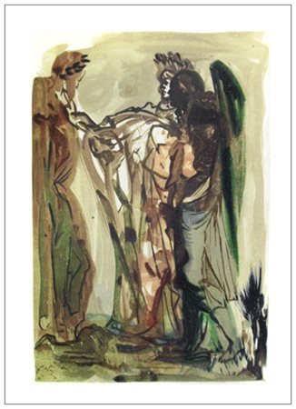 SALVADOR DALI’ Figueres (Spagna) 1904 – Figueres (Spagna) 1989 Purgatorio –...