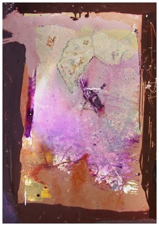 RAFFAELLO GORI Tizzana 1936 Materia e poesia 1993 Olio e vernice su cartone...