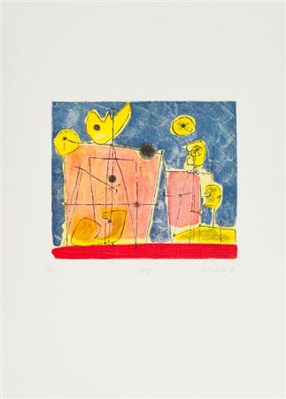 Guillaume Corneille (Liegi 1922 - Auves-Sur-Oise 2010) SNZA TITOLO, 1948/88...